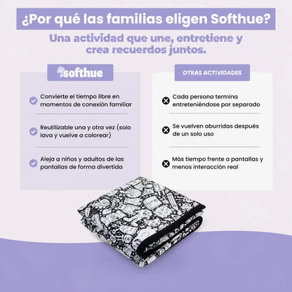 Softhue® Manta Para Colorear