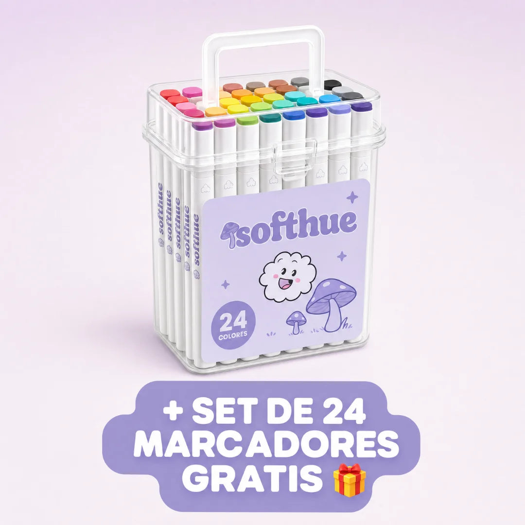 + SET DE 24 MARCADORES GRATIS